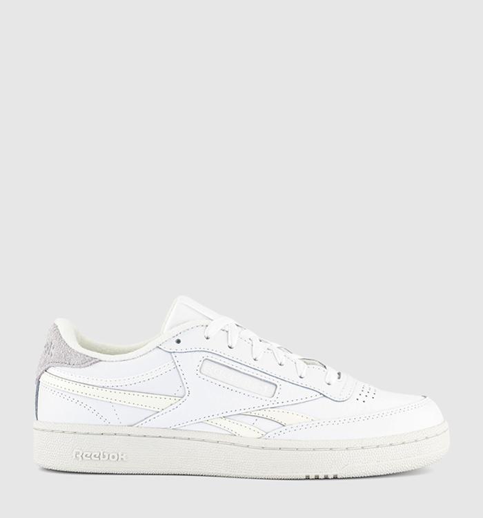 Reebok Club C Revenge Trainers White Barely Grey Chalk
