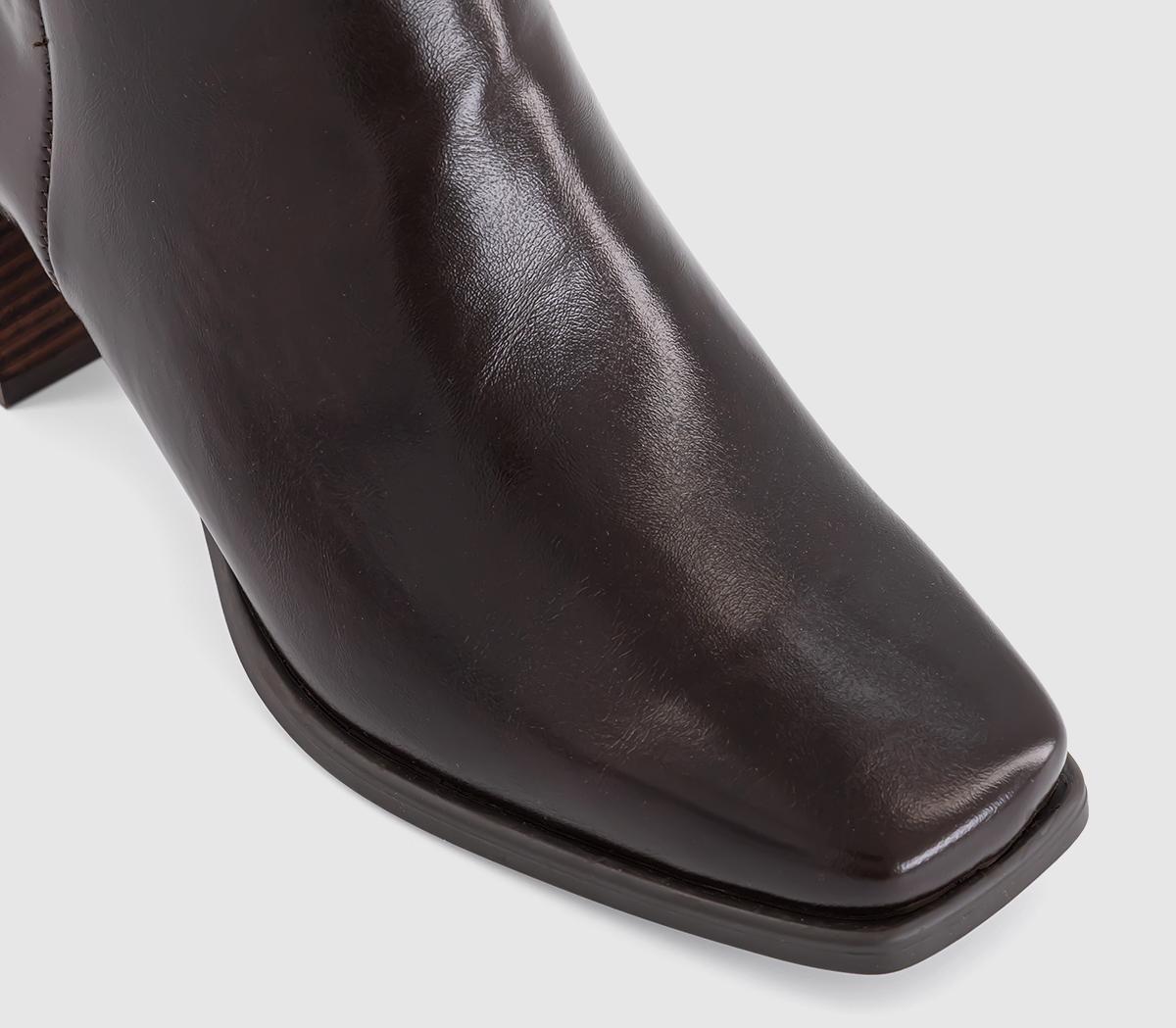 OFFICEAttire Smart Block HeelsBurgundy