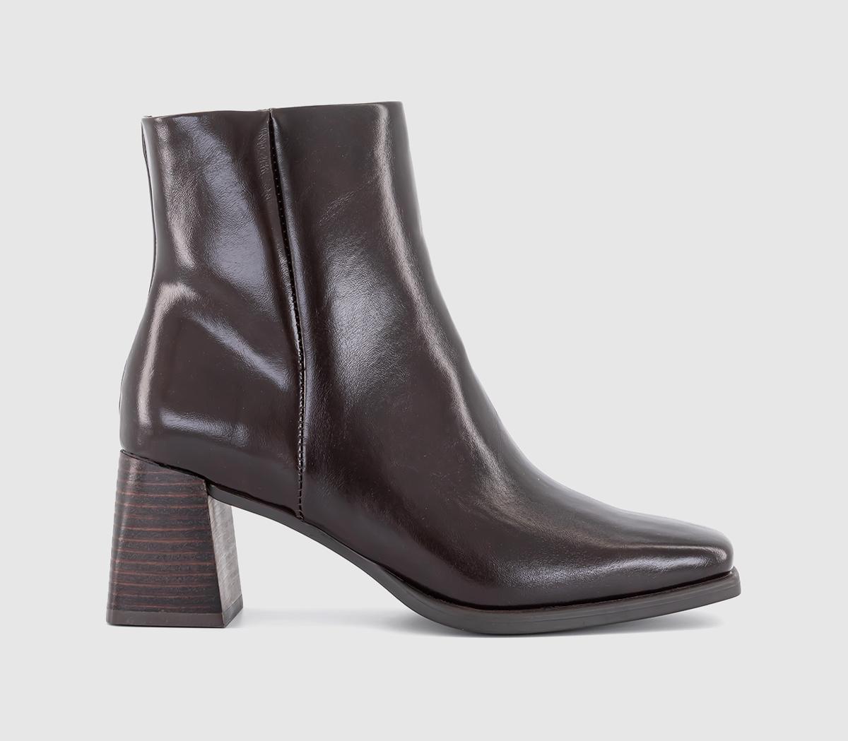 OFFICEAttire Smart Block HeelsBurgundy