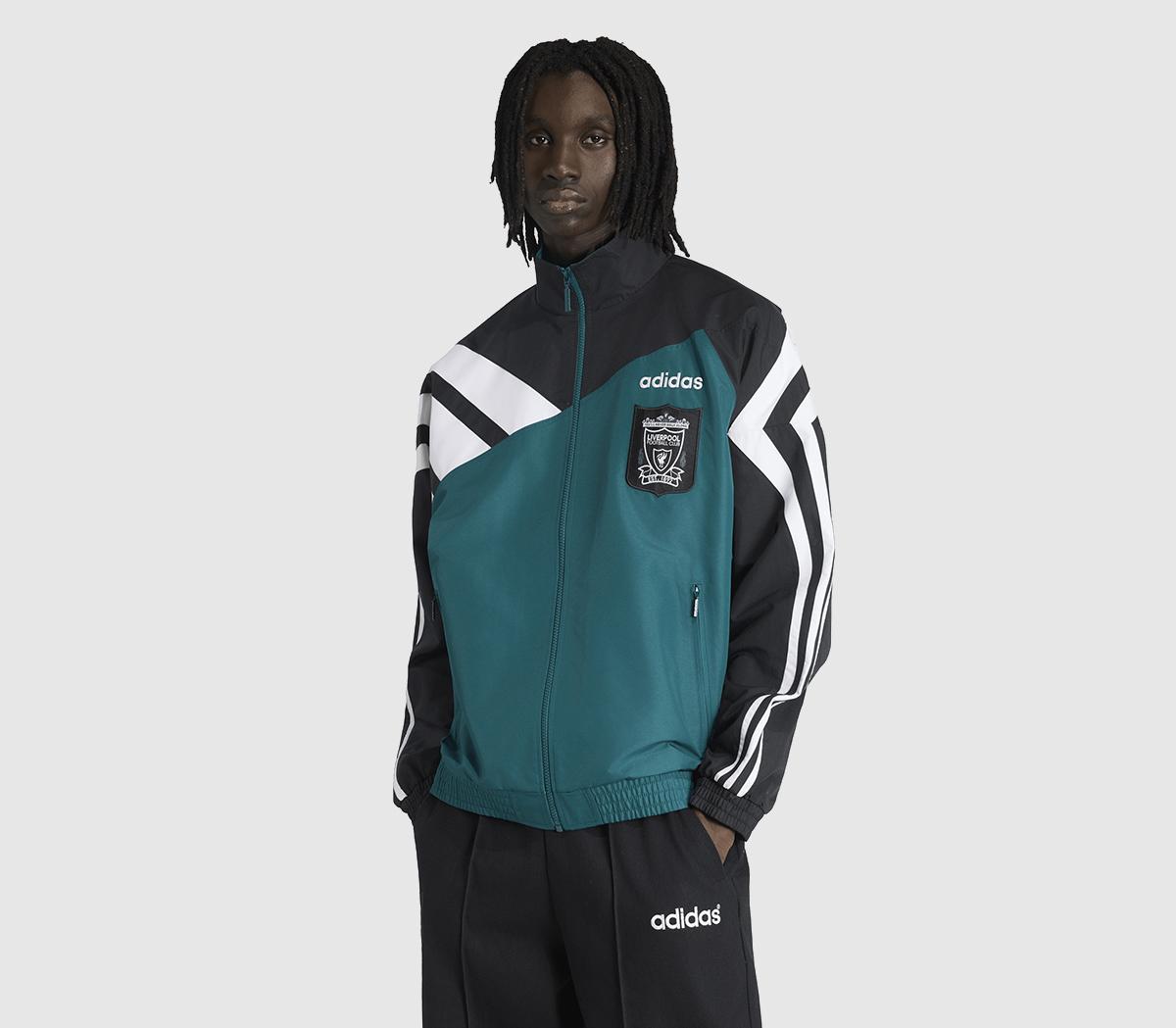 adidasLFC Track Top  95Rich Green Black