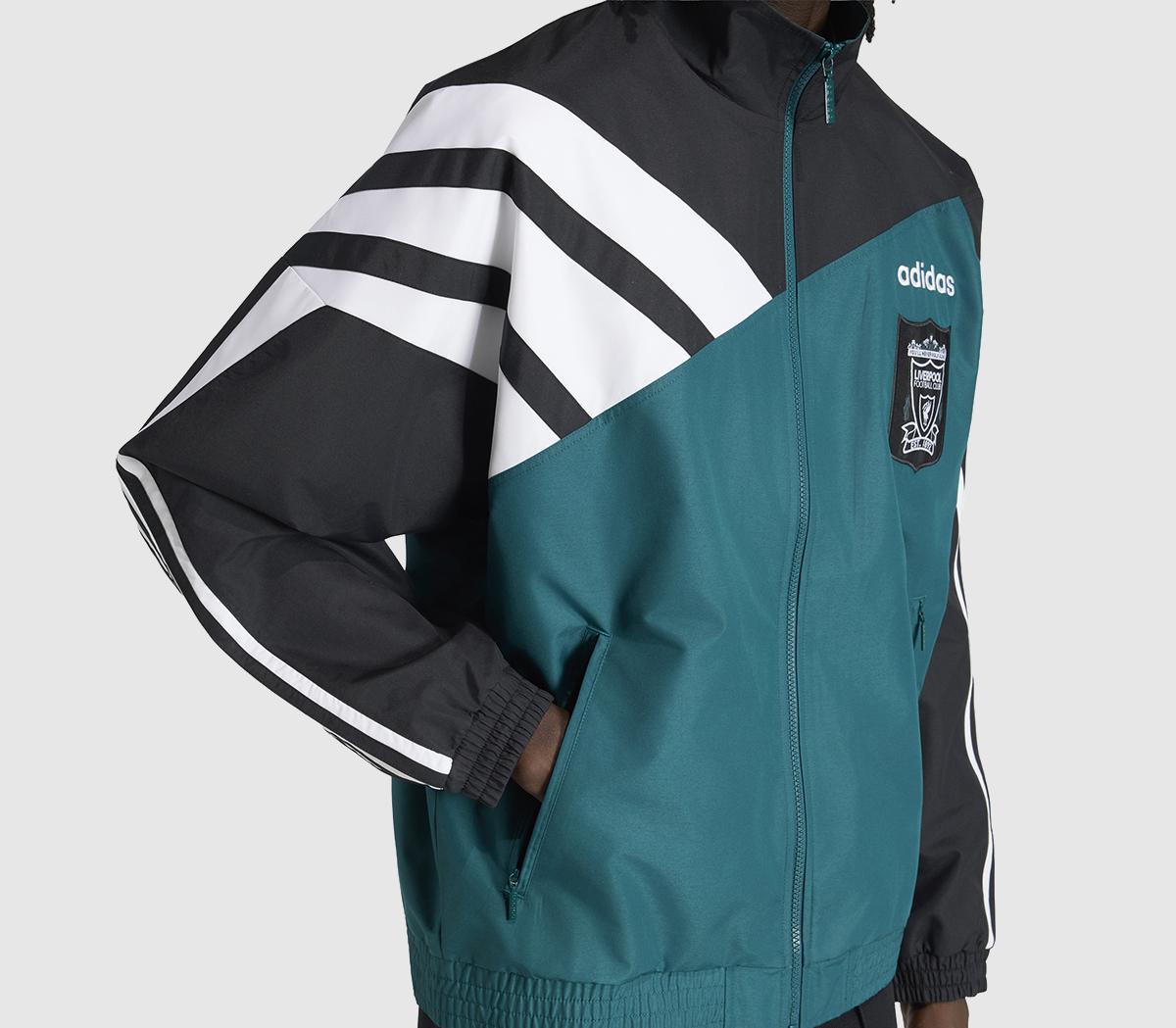adidasLFC Track Top  95Rich Green Black