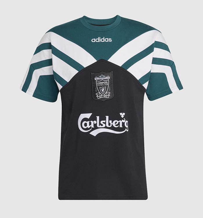 adidas LFC Tee 95 Black Rich Green