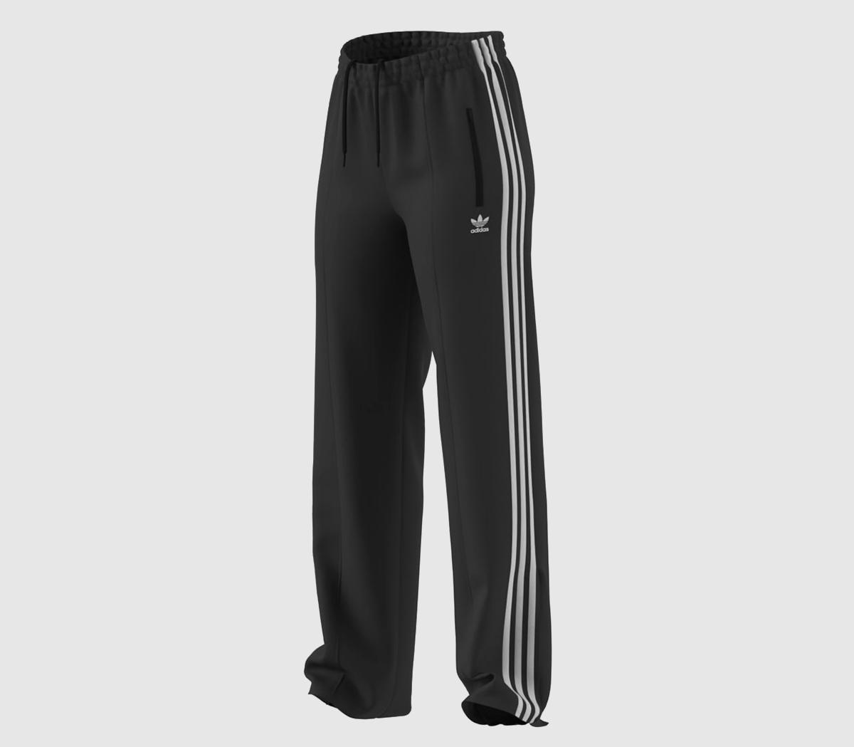 adidasFirebird Track Pants WomensBlack White