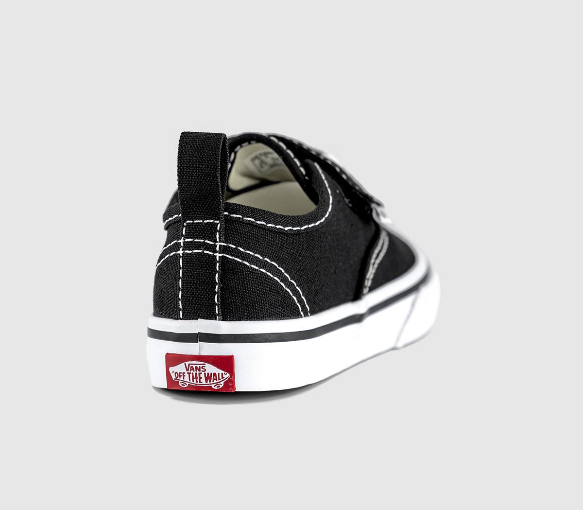 VansAuthentic Elastic V Toddler TrainersBlack