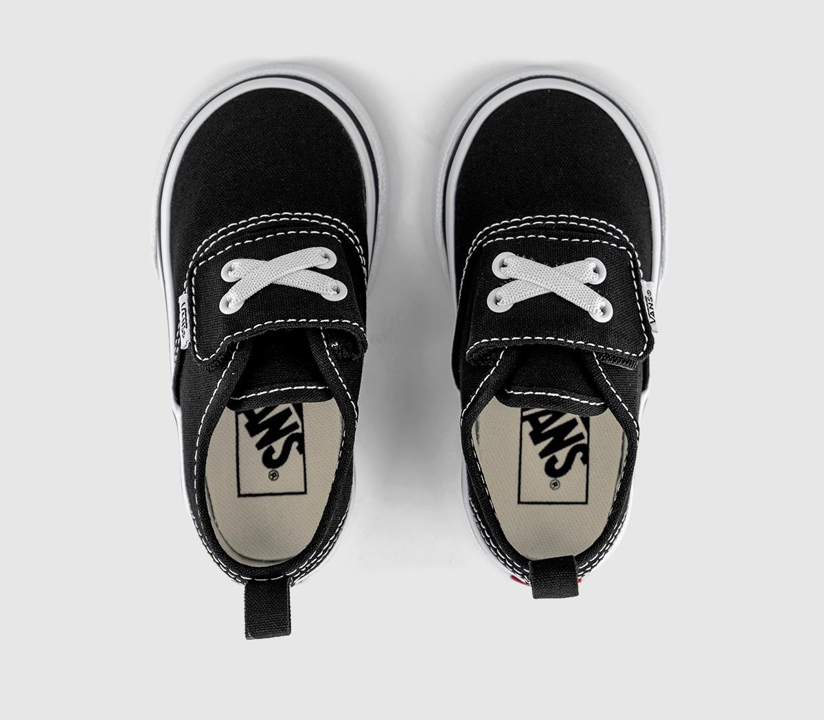 VansAuthentic Elastic V Toddler TrainersBlack