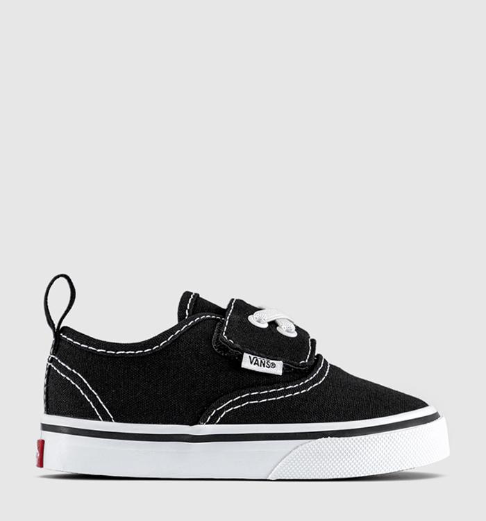Vans Authentic Elastic V Toddler Trainers Black