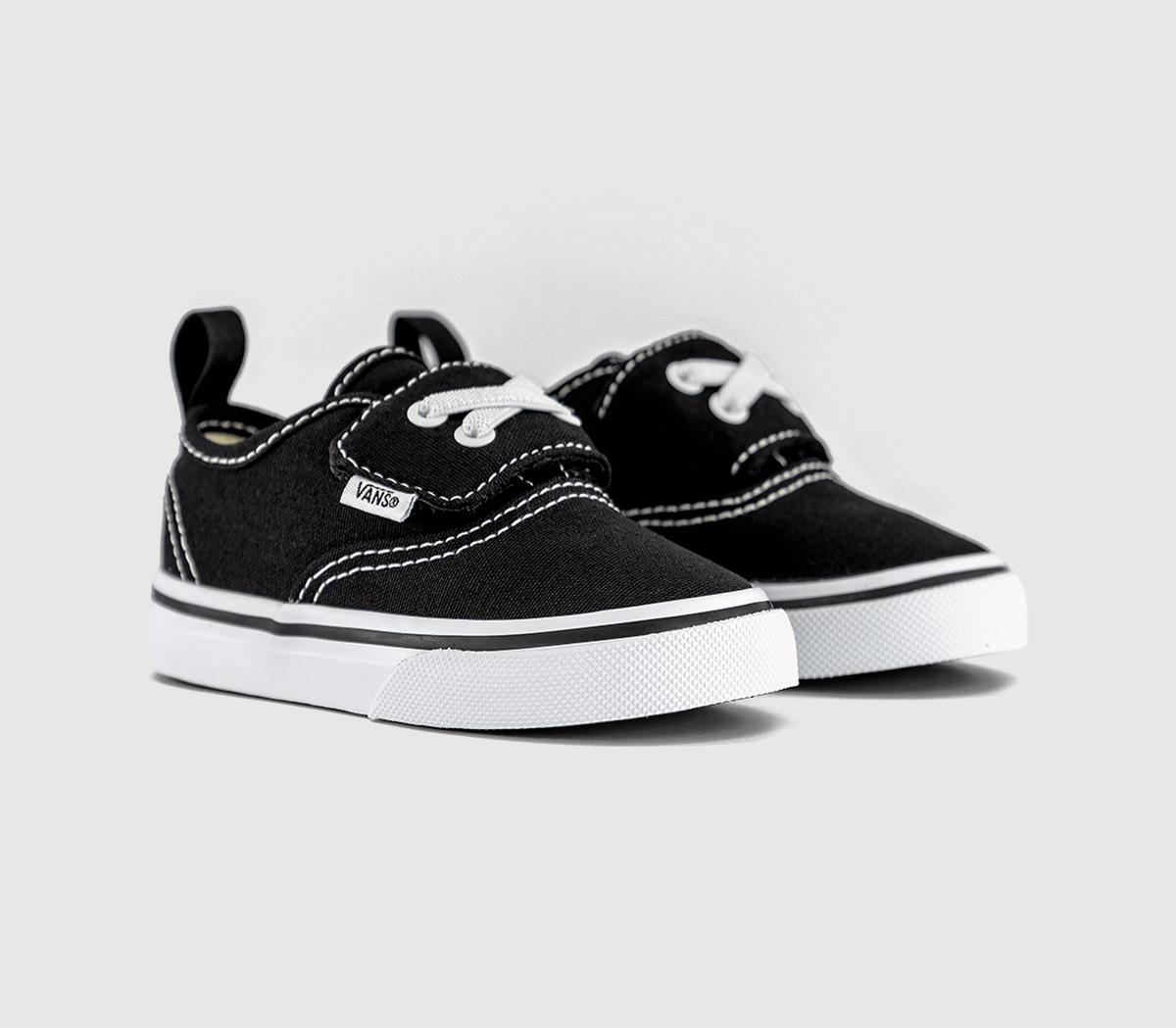 VansAuthentic Elastic V Toddler TrainersBlack