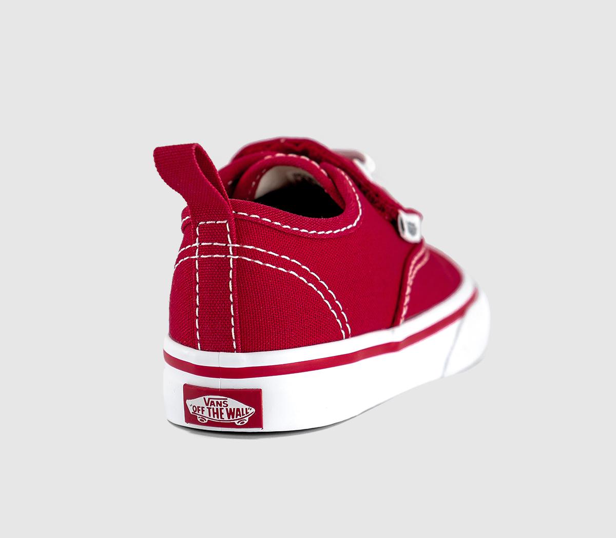 VansAuthentic Elastic V Toddler TrainersRed