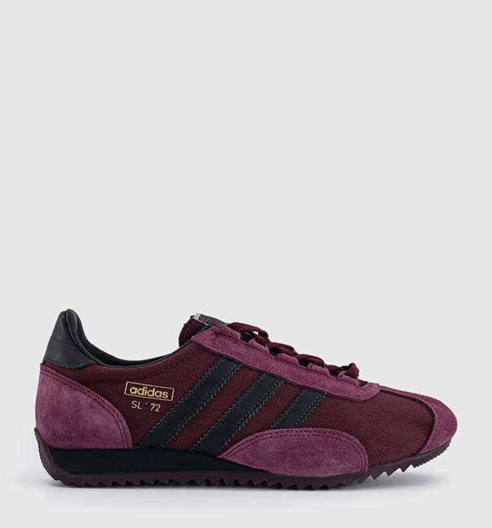 adidas SL 72 PT Trainers Shadow Red Carbon Maroon