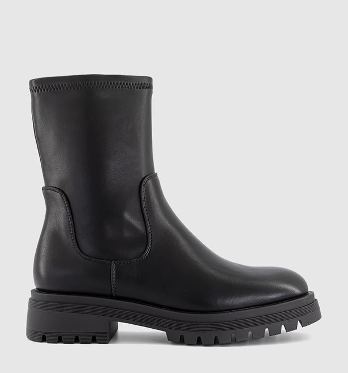 OFFICE Acer Stretch Ankle Boots Black