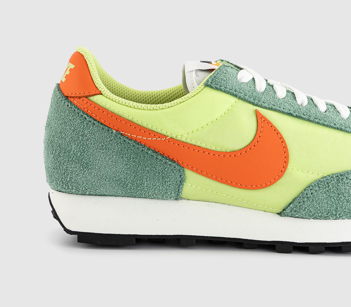 NikeDaybreak TrainersLimelight Electro Orange Healing Jade Pale Ivory B