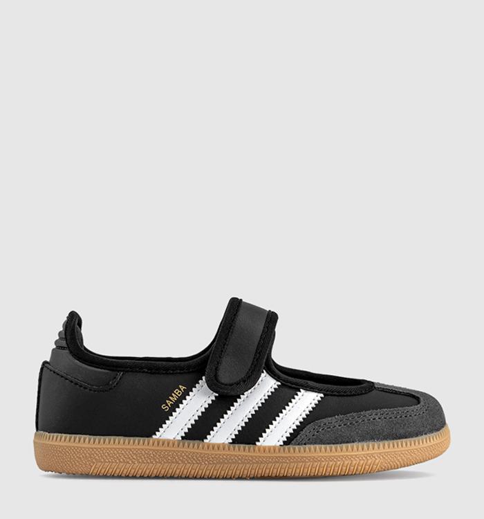 adidas Samba Jane Youth Trainers Black White