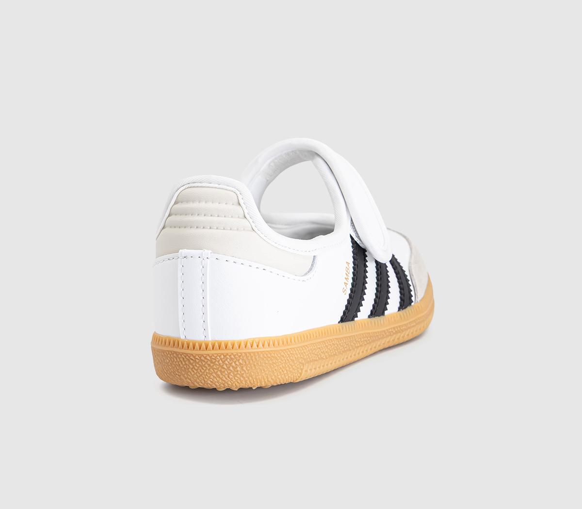 adidasSamba Jane Youth TrainersWhite Black