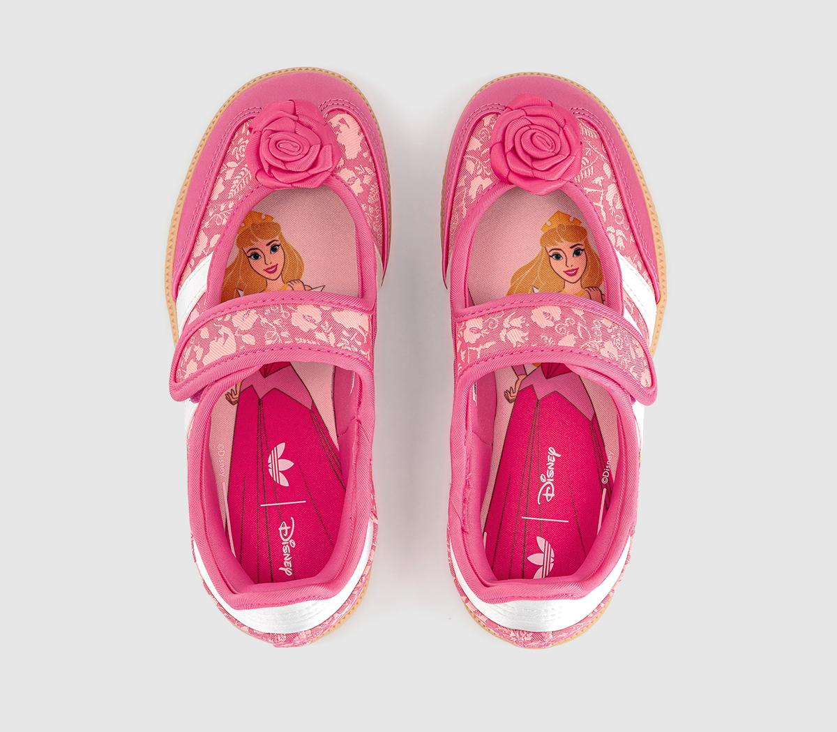 adidasadidas x Disney Samba Jane Youth TrainersDisney Pink Gum