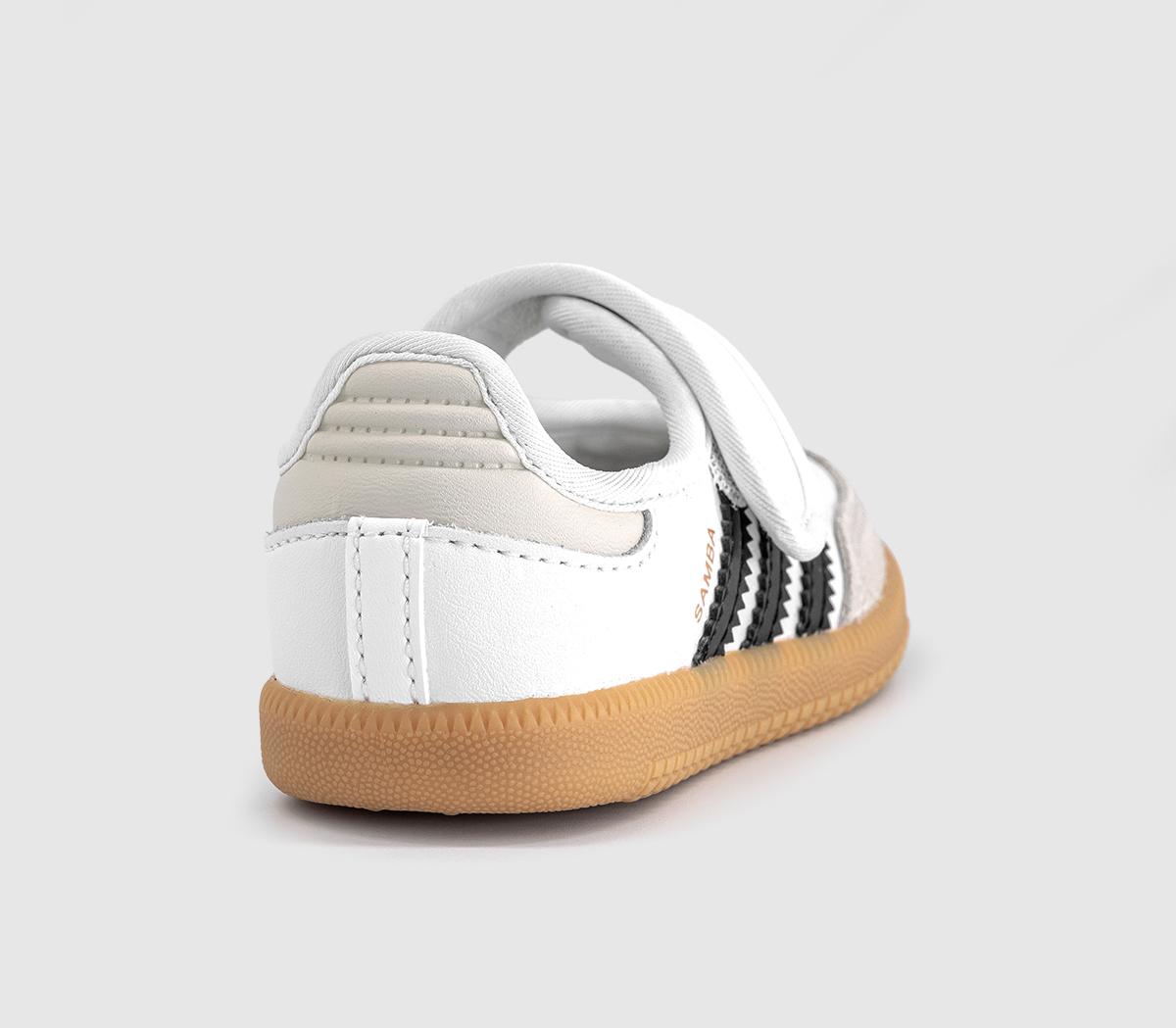 adidasSamba Janes InfantWhite Black