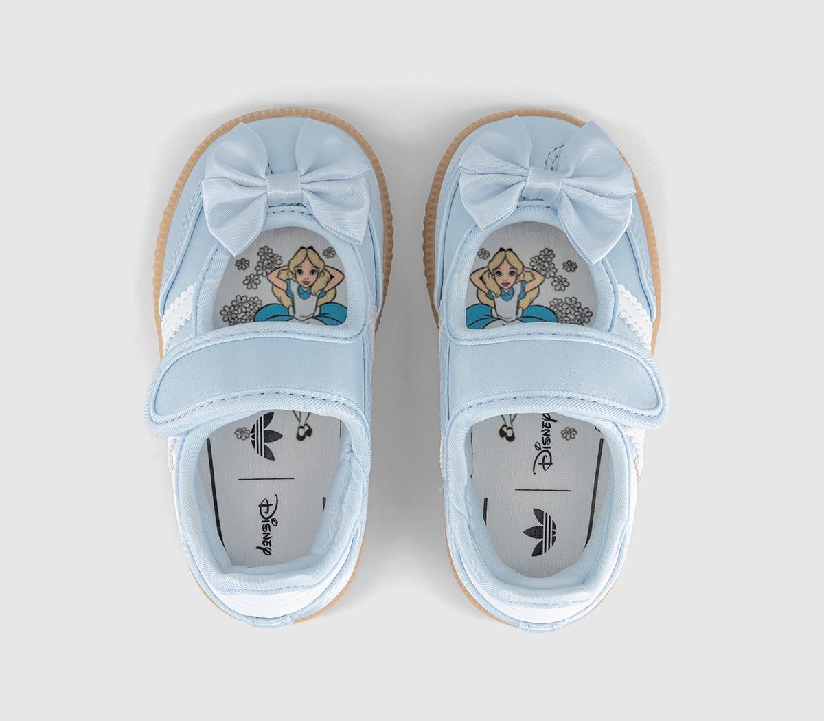 adidasSamba Jane Infant Disney TrainesCrystal Sky White Gum