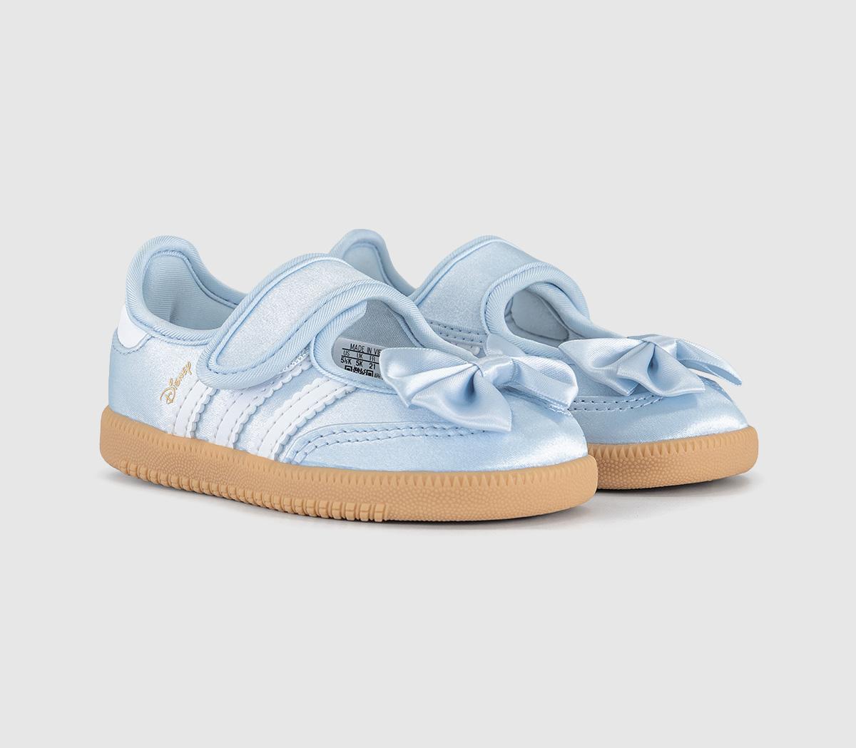 adidasSamba Jane Infant Disney TrainesCrystal Sky White Gum
