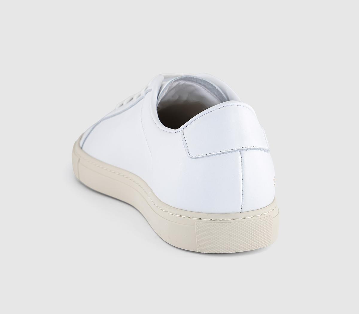 Common ProjectsAchilles Slim Premium TrainersWhite Leather