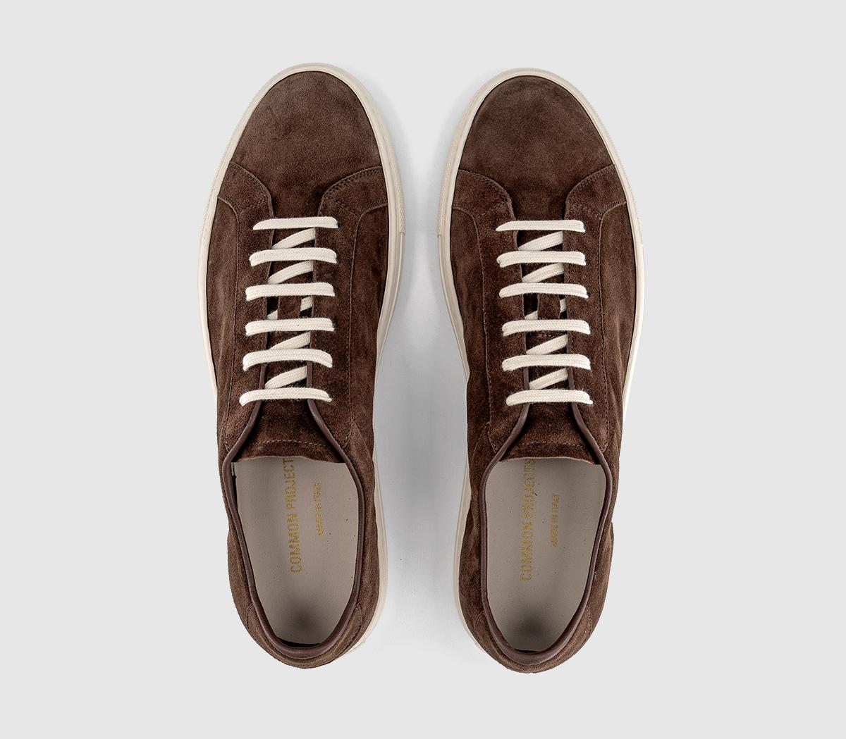 Common ProjectsAchilles Slim Premium TrainersBrown Suede