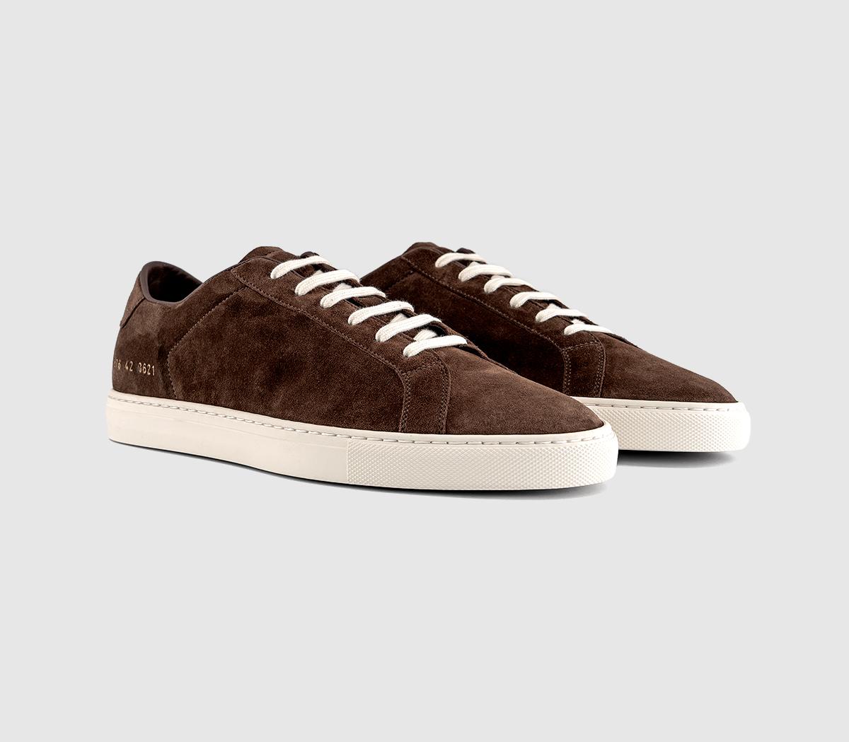 Common ProjectsAchilles Slim Premium TrainersBrown Suede