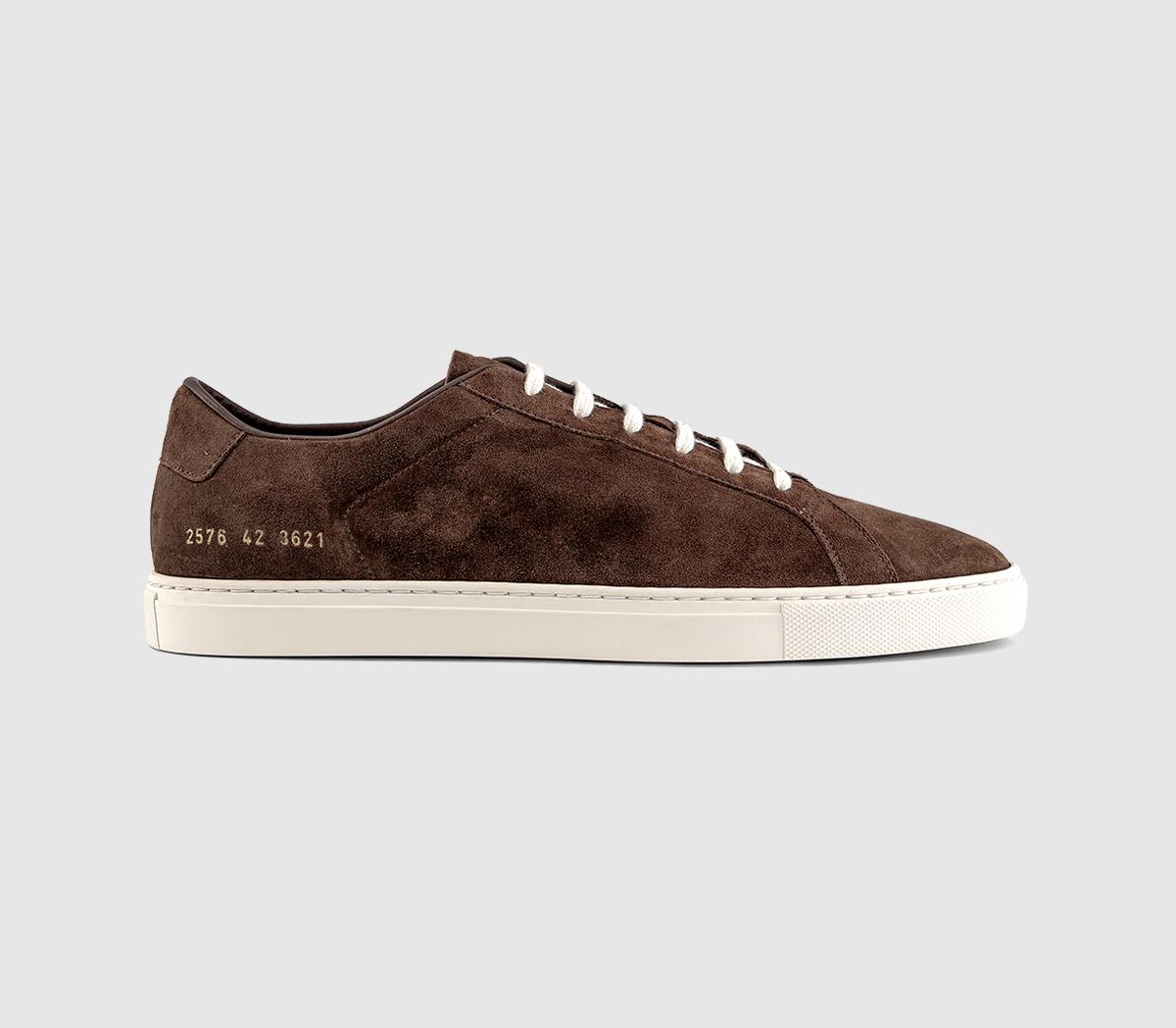 Common ProjectsAchilles Slim Premium TrainersBrown Suede