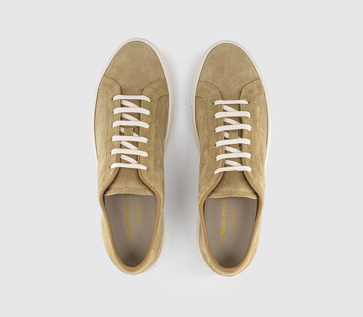 Common ProjectsAchilles Slim Premium TrainersBeige Suede