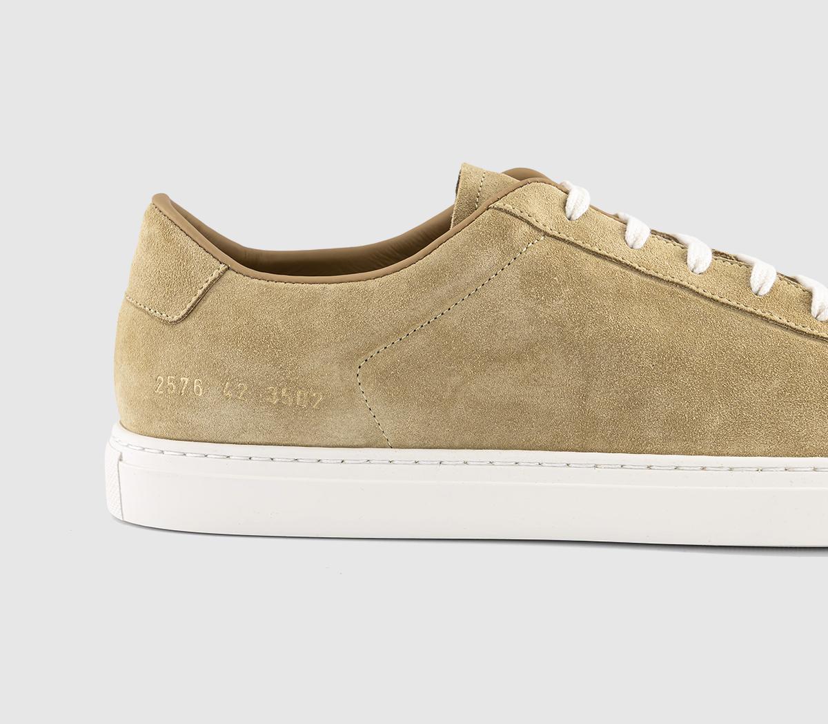 Common ProjectsAchilles Slim Premium TrainersBeige Suede
