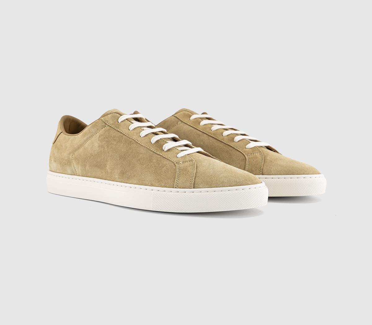 Common ProjectsAchilles Slim Premium TrainersBeige Suede
