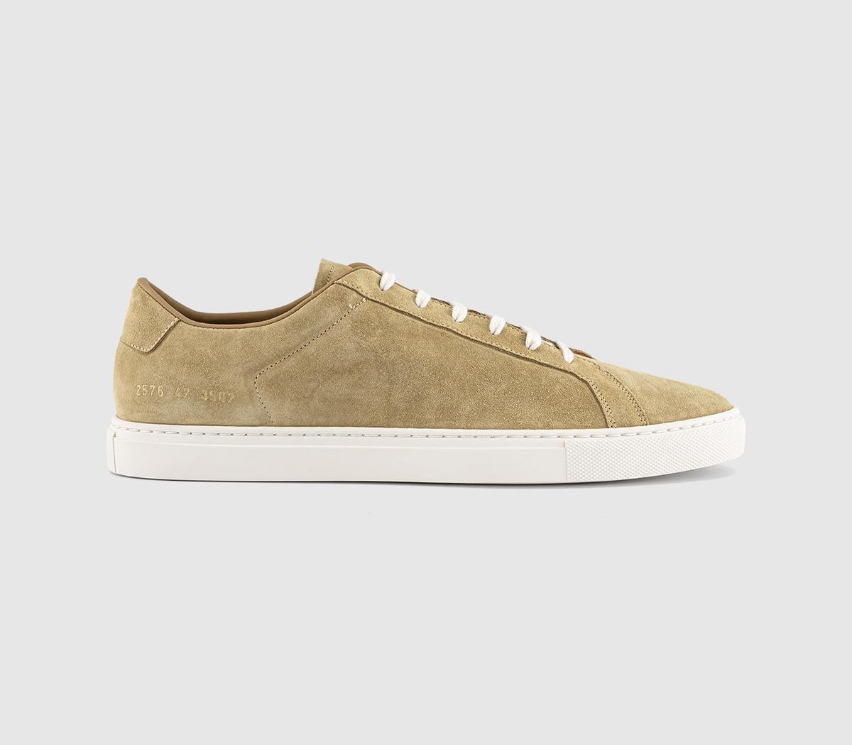 Common ProjectsAchilles Slim Premium TrainersBeige Suede