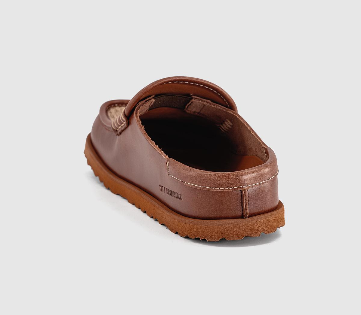 1774 BIRKENSTOCKNaples Wrapped Raffia Loafer ClogsGinger Brown