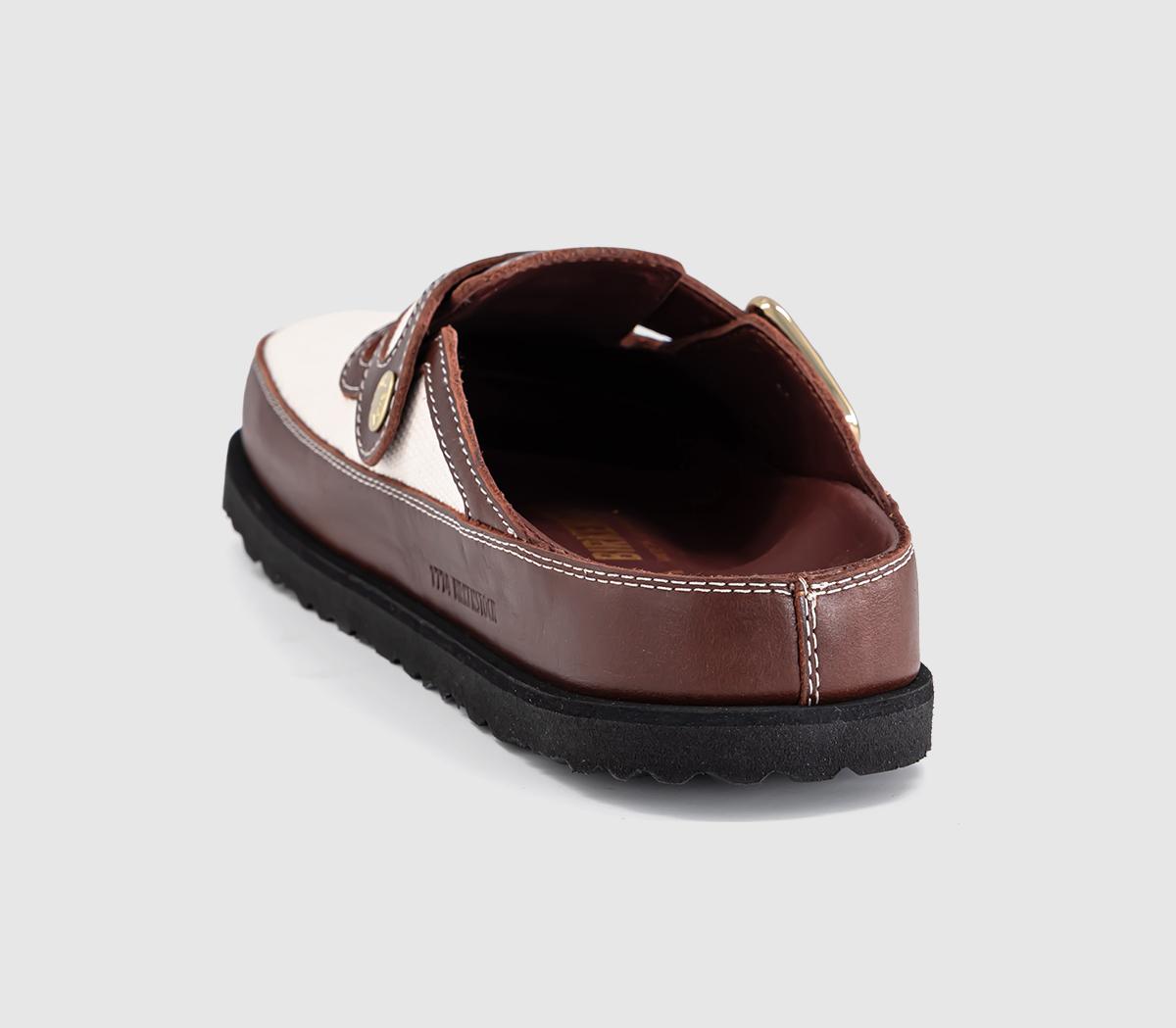1774 BIRKENSTOCKBoston Bold Canvas ClogsCinnamon