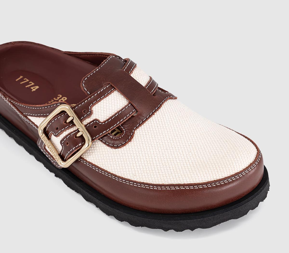 1774 BIRKENSTOCKBoston Bold Canvas ClogsCinnamon