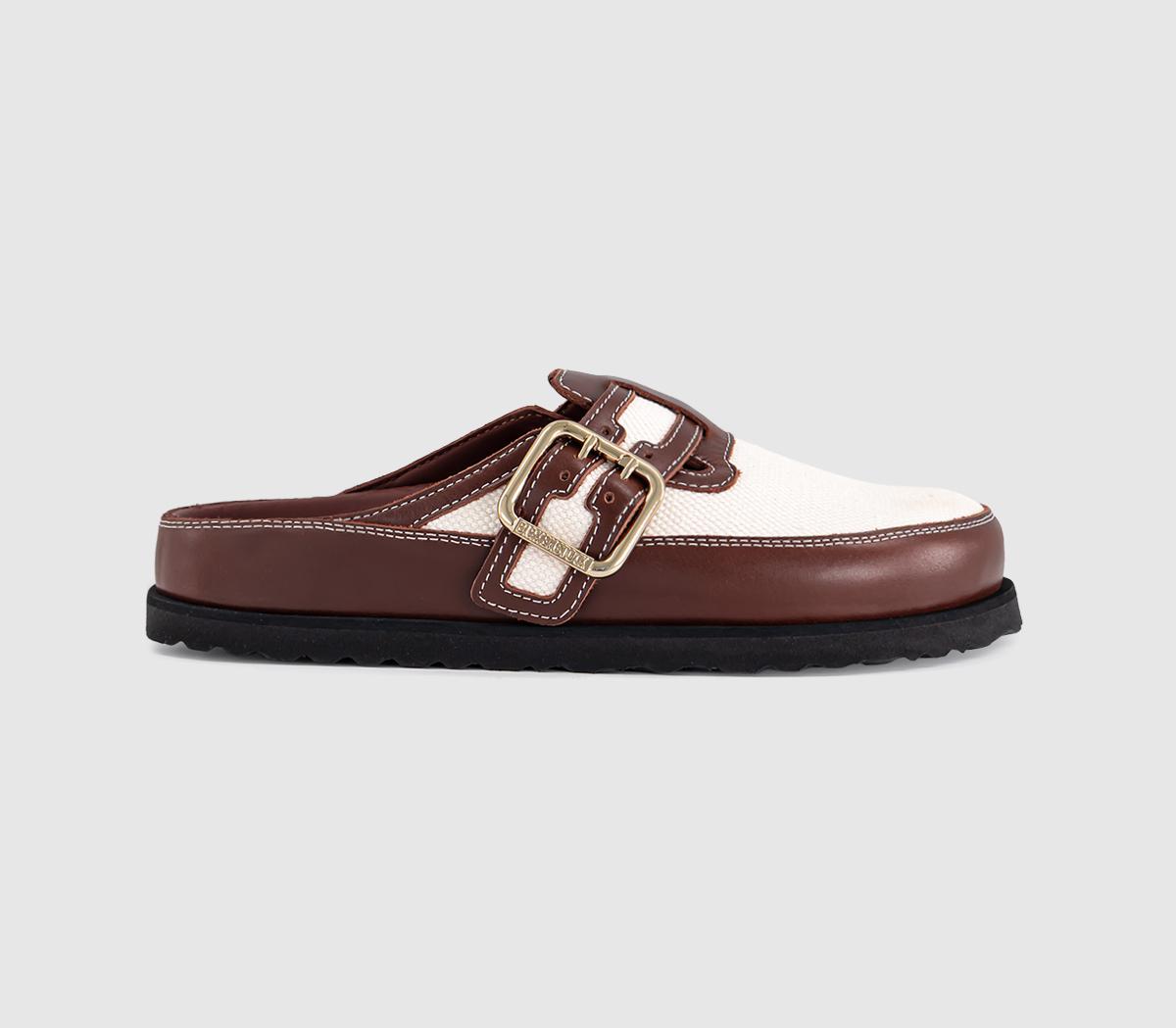 1774 BIRKENSTOCKBoston Bold Canvas ClogsCinnamon