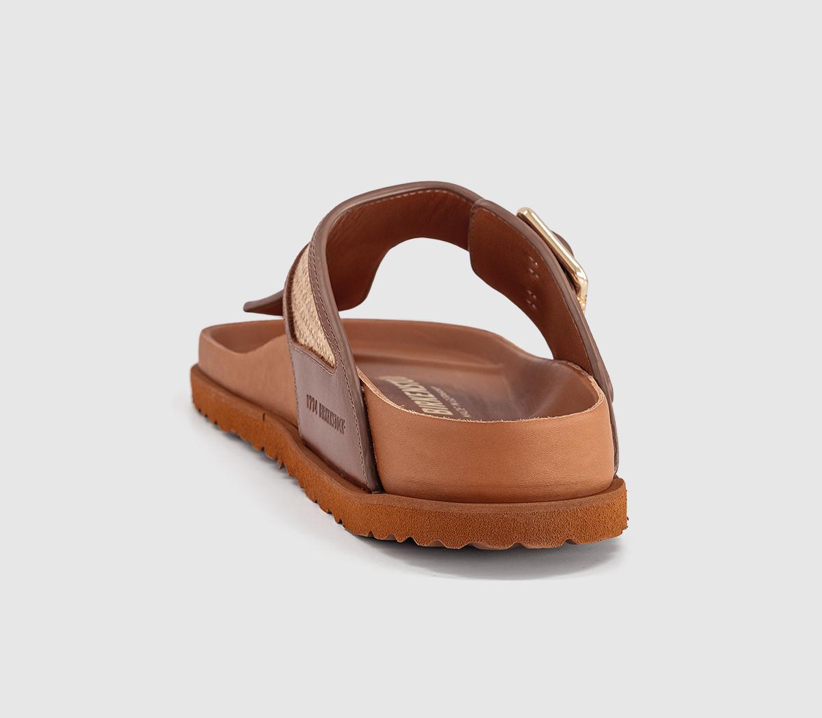 1774 BIRKENSTOCKGizeh Framed Raffia SandalsGinger Brown Raffia