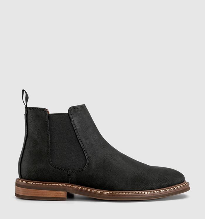 OFFICE Byron Chelsea Boots New Black