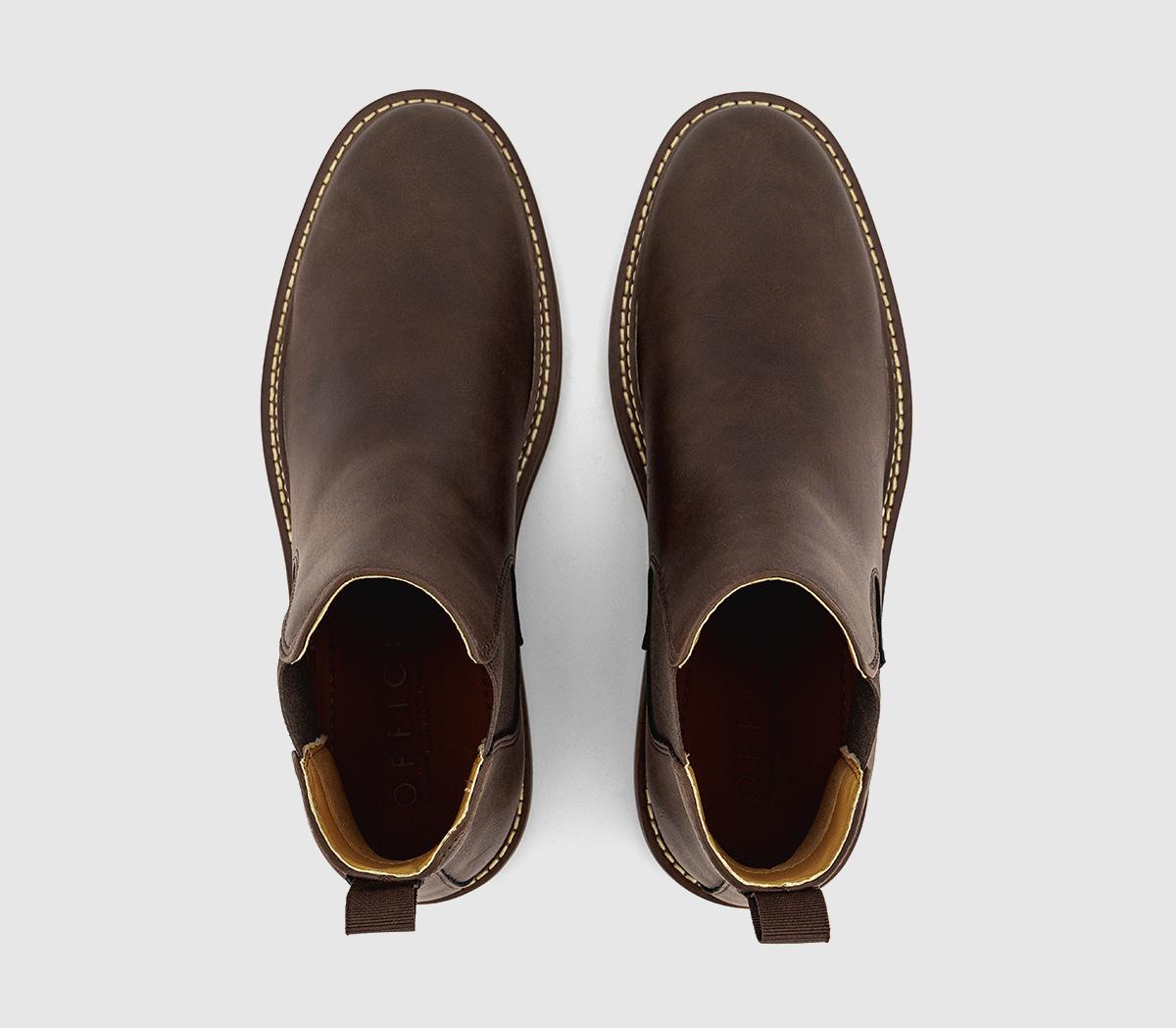 OFFICEByron Chelsea BootsBrown