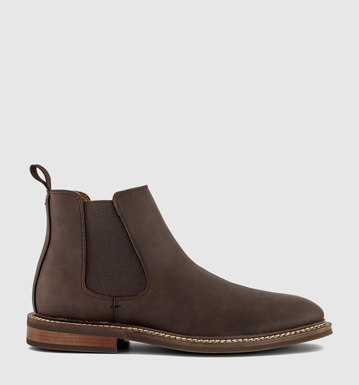 OFFICE Byron Chelsea Boots Brown