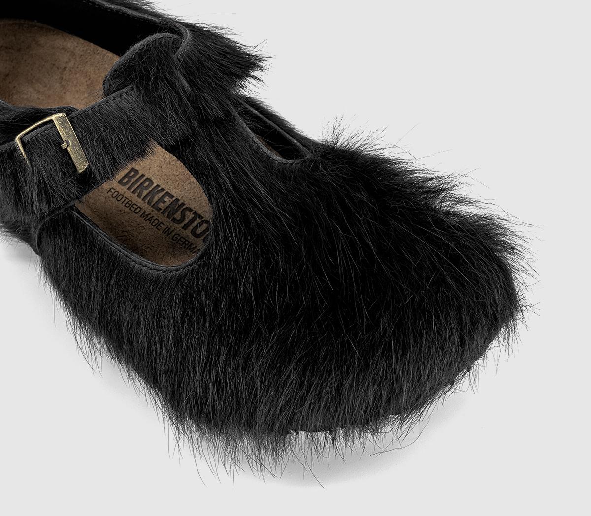 BIRKENSTOCKParis The Rebel ClogsSftm Fur Black