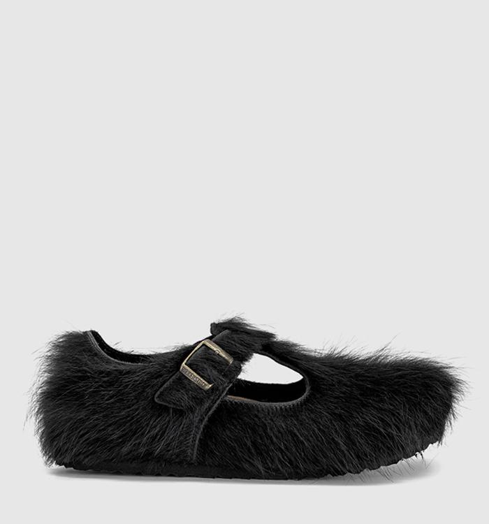 BIRKENSTOCK Paris The Rebel Clogs Sftm Fur Black