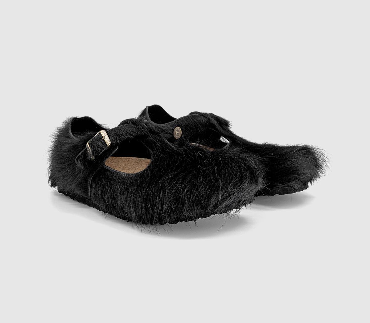 BIRKENSTOCKParis The Rebel ClogsSftm Fur Black