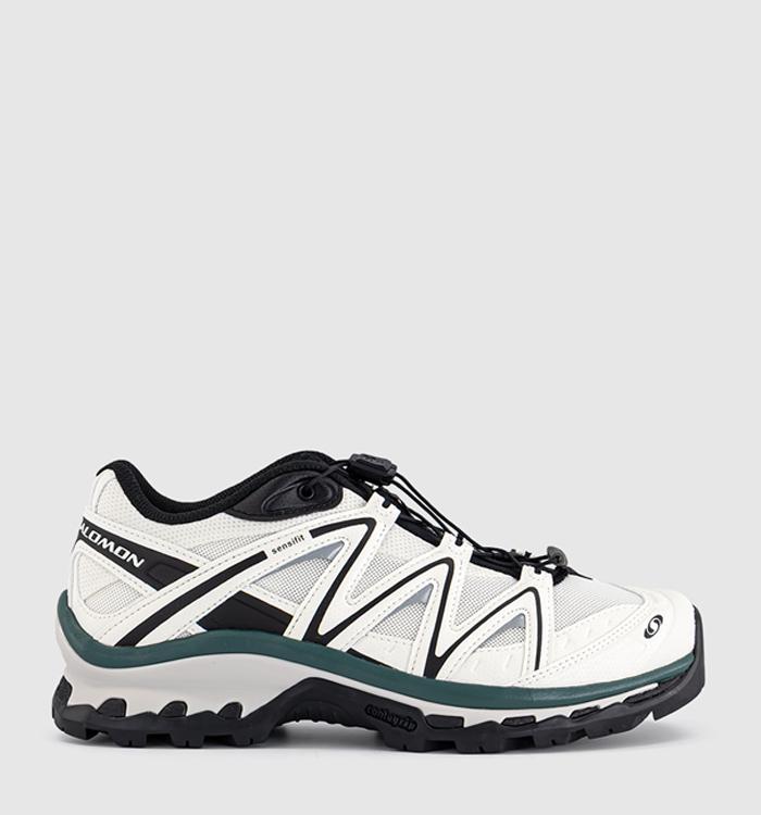 Salomon XT-Quest Trainers Vanilla Ice Black Bistro Green