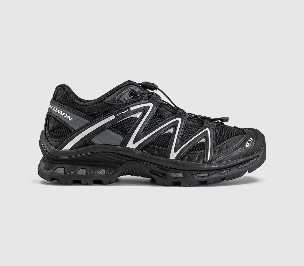 Salomon Womens Xt-quest Trainers Black Aslphalt Silver, 4