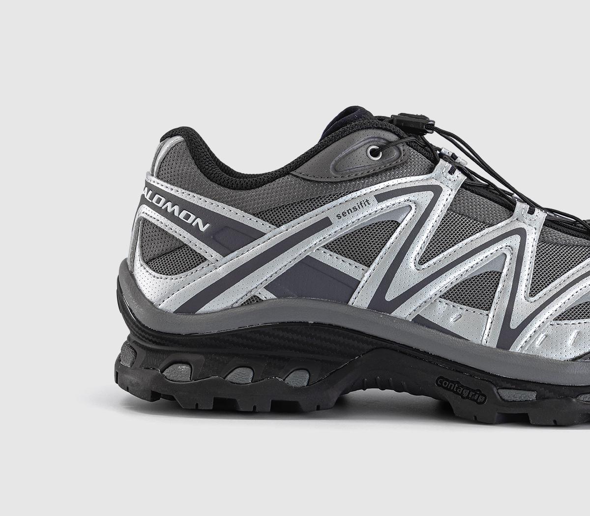 Salomon XT-Quest Trainers Black Silver Castelrock - Women's Trainers