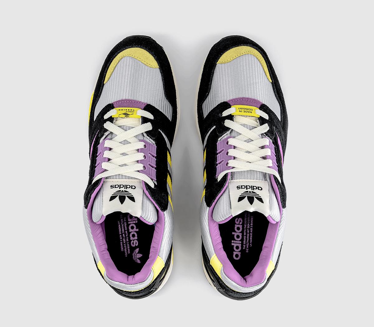 adidasZX 8000 Made In GermanyCore Black Semi Pulse Lilac Light Yellow