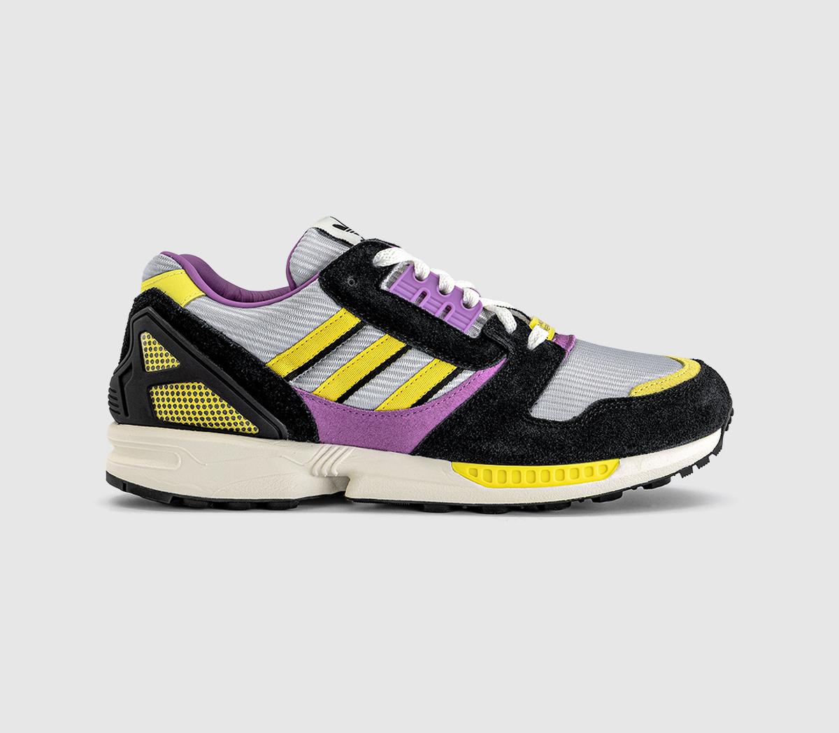 adidasZX 8000 Made In GermanyCore Black Semi Pulse Lilac Light Yellow