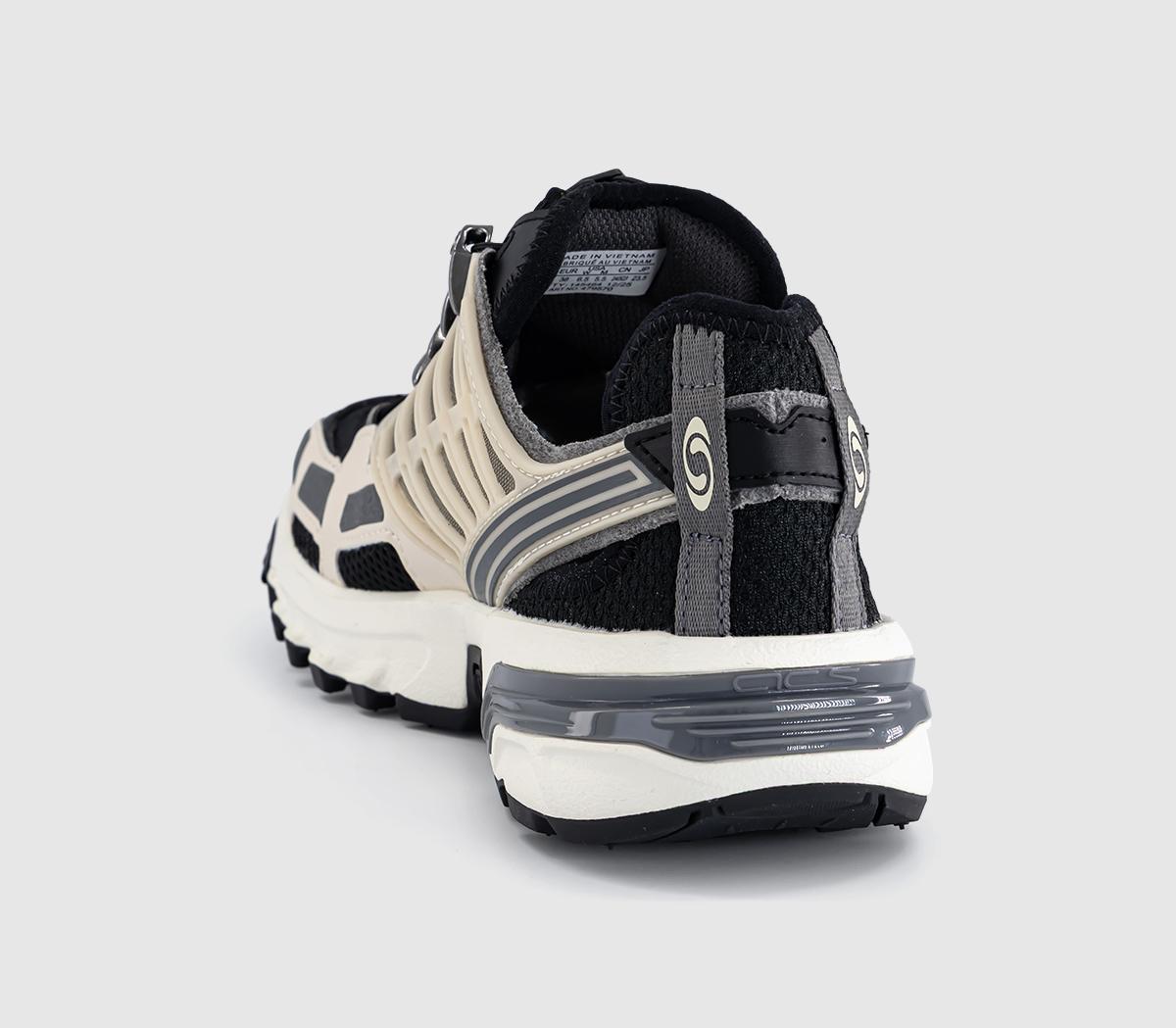 SalomonAcs Pro Shell TrainersVanilla Ice Black Castlerock