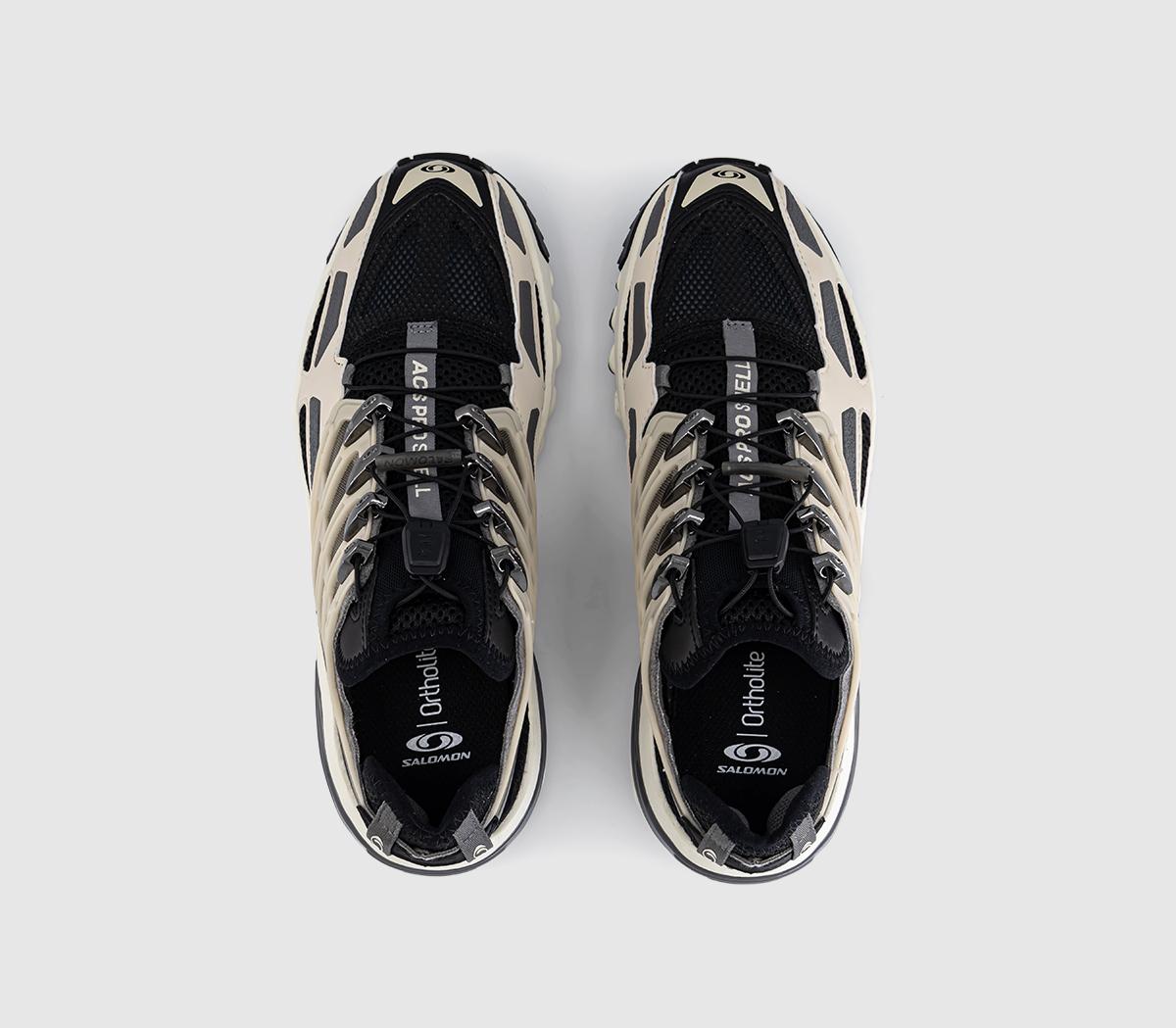 SalomonAcs Pro Shell TrainersVanilla Ice Black Castlerock