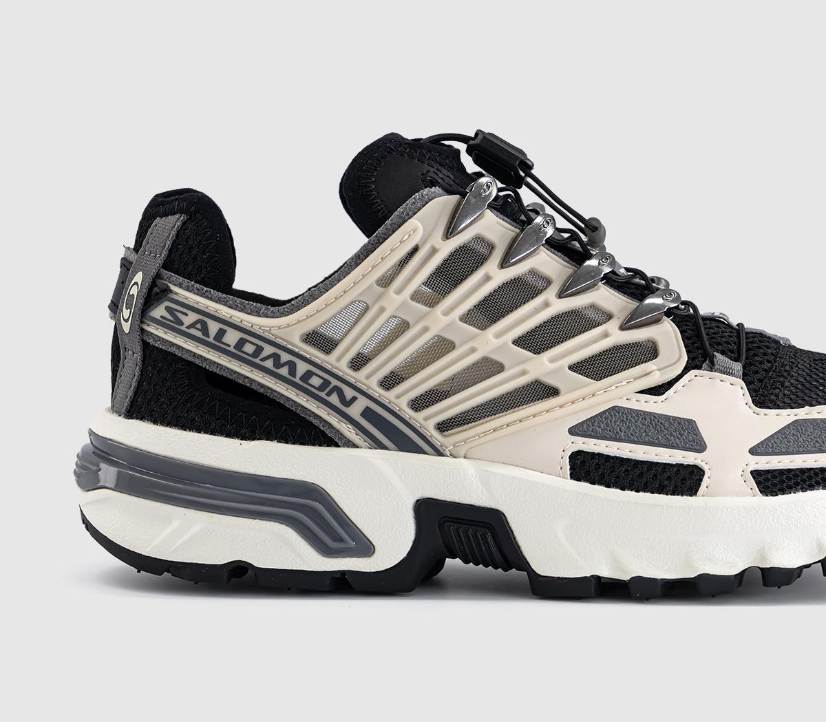 SalomonAcs Pro Shell TrainersVanilla Ice Black Castlerock
