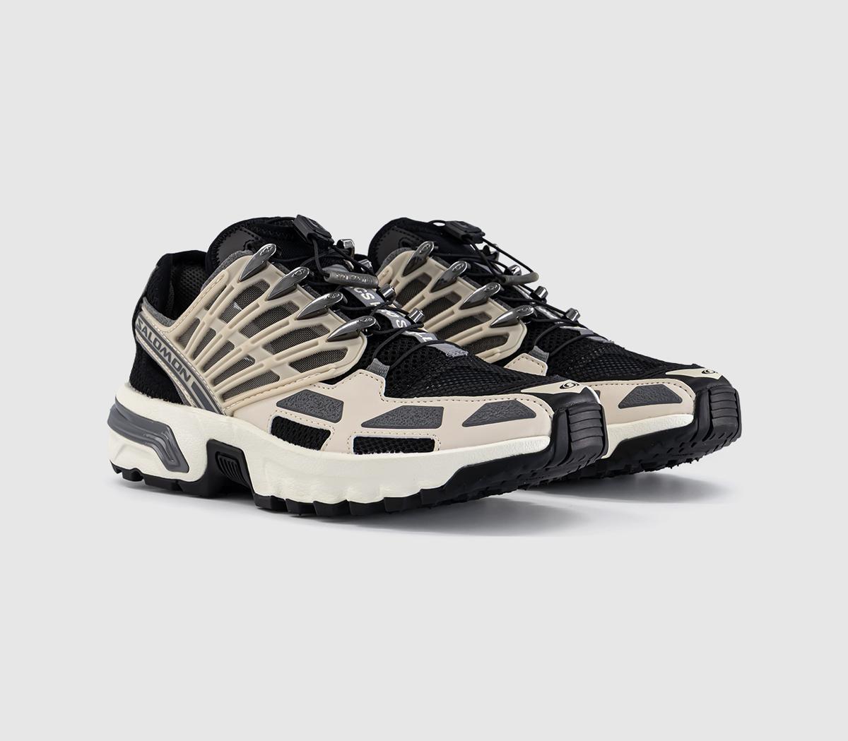 SalomonAcs Pro Shell TrainersVanilla Ice Black Castlerock