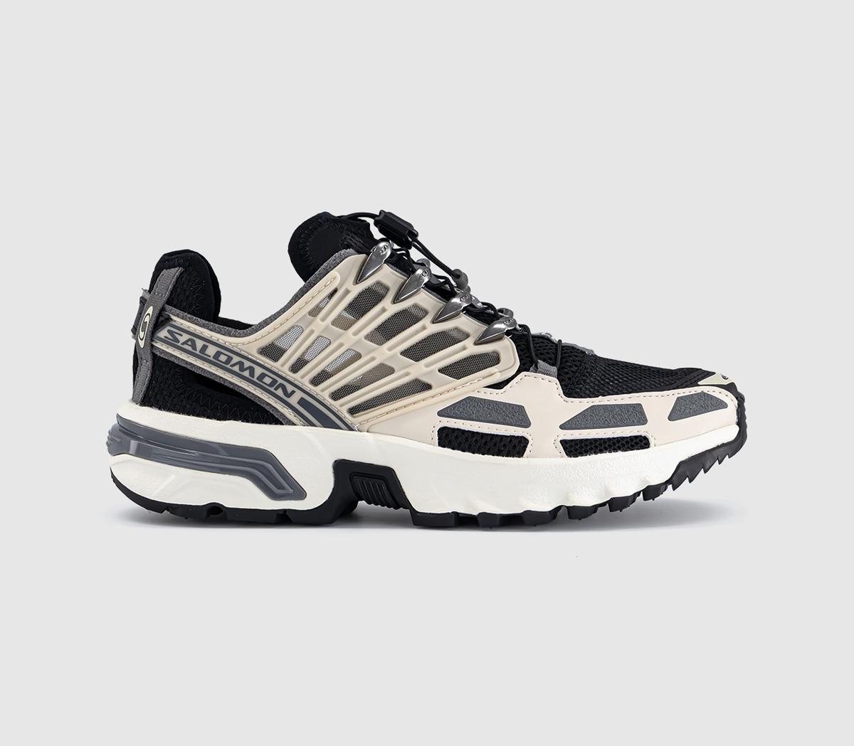 SalomonAcs Pro Shell TrainersVanilla Ice Black Castlerock
